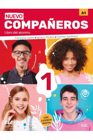 Companeros 3a Ed. 1 A1 Alumno + Licencia Digital (vadovėlis) - Companeros 3a Ed. | Litterula