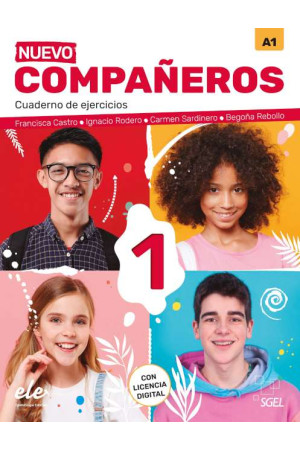 Companeros 3a Ed. 1 A1 Ejercicios + Licencia Digital (pratybos) - Companeros 3a Ed. | Litterula