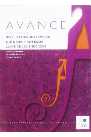 Avance Basico/Int. Guia del Profesor* - Avance | Litterula