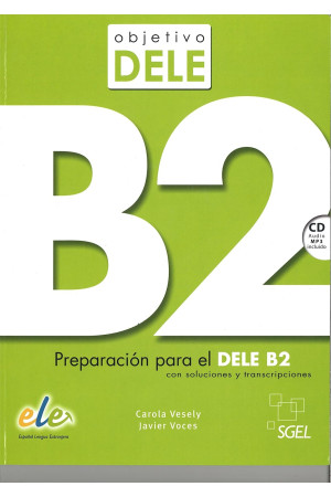 Objetivo DELE B2 Libro + CD - DELE | Litterula