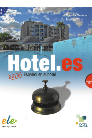 Nuevo Hotel.es B1/B2 Alumno + CD* - Įvairių profesijų | Litterula