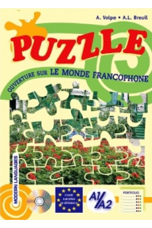 Puzzle A1/A2 Livre + CD* - Pasaulio pažinimas | Litterula