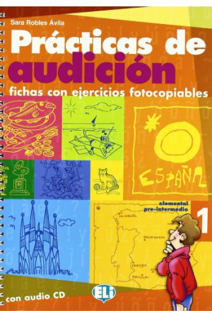 Fotocopiables: Practicas de Audicion 1 A1-A2 Libro + CD* - Kopijuojama medžiaga | Litterula