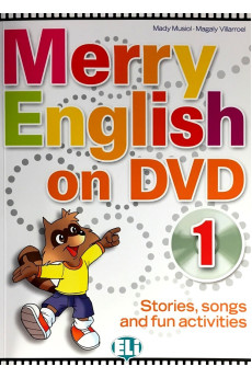 Merry English on DVD 1 Book with Stories, Songs and Fun Activities*