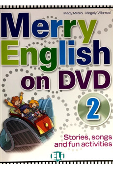 Merry English on DVD 2 Book with Stories, Songs and Fun Activities*