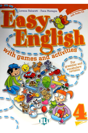 Easy English with Games and Activities 4 Book + CD* - Visų įgūdžių lavinimas | Litterula