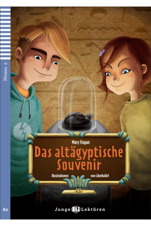 Junge A2: Das Altagyptische Souvenir. Buch + Audio Files - A2 (6-7kl.) | Litterula
