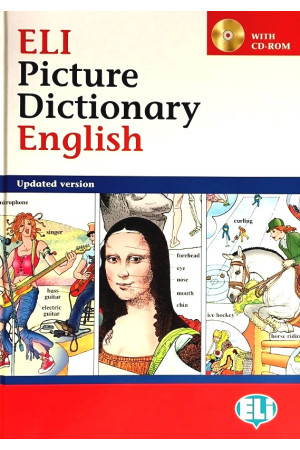 New ELI English Picture Dictionary + CD-ROM* - Žodyno lavinimas | Litterula