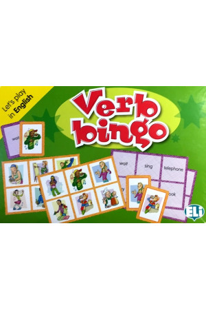 Verb Bingo A1 - Žaidimai | Litterula