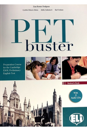 PET Buster Student s Book + Audio CDs* - PET EXAM (B1) | Litterula