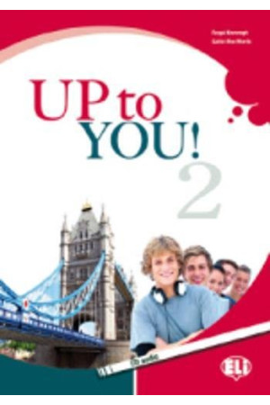 Up to You! 2 A1/B1 Activity Book + CD* - Visų įgūdžių lavinimas | Litterula