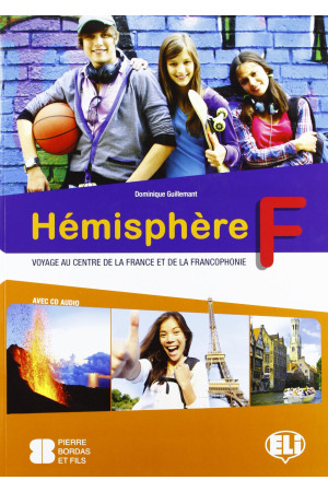 Hemisphere A1/A2 Livre + CD - Pasaulio pažinimas | Litterula