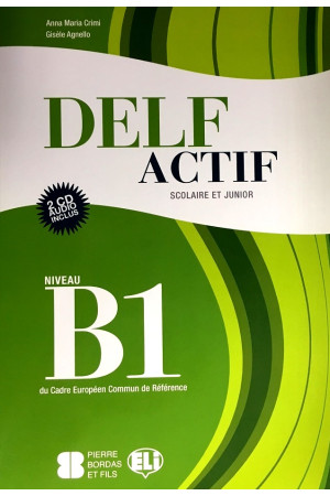 DELF Actif B1 Junior Livre + CD* - Delf Scolaire et Junior (B1) | Litterula