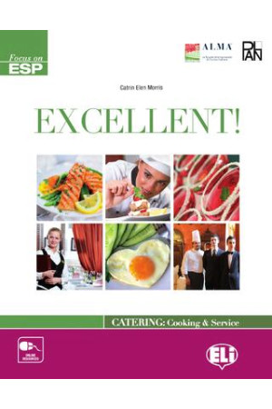 Focus on ESP. Excellent! Catering: Cooking & Service Student s Book* - Įvairių profesijų | Litterula
