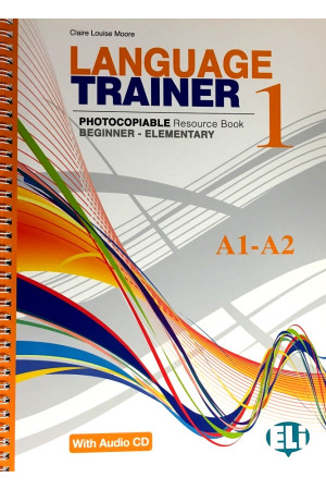 Photocopiable: Language Trainer 1 A1-A2 Resource Book + CD* - Kopijuojama medžiaga | Litterula