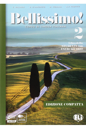 Bellissimo! 2 A2 Compatta Ed. Libro + Eserciziario & Audio Online - Bellissimo (Compact Ed.) | Litterula
