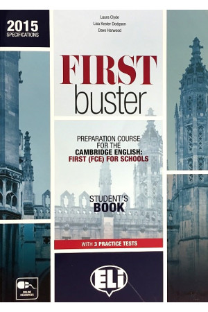 First Buster Student s Book + 3 Practice Tests & Audio CDs* - FCE EXAM (B2) | Litterula