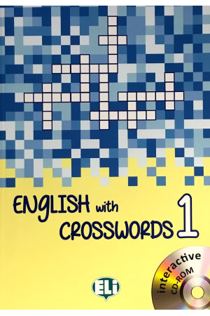 New English with Crosswords 1 Book + CD-ROM - Žodyno lavinimas | Litterula