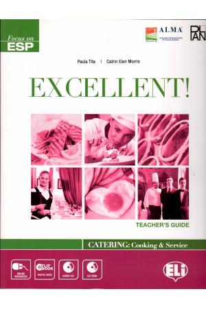 Focus on ESP. Excellent! Catering: Cooking & Service Teacher s Guide* - Įvairių profesijų | Litterula