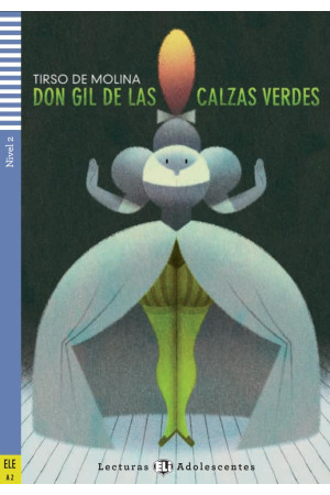 Adolescentes A2: Don Gil de las Calzas Verdes. Libro + Audio Files* - A2 (6-7kl.) | Litterula
