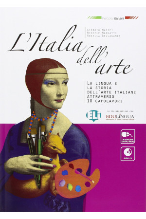 L Italia dell Arte! B1/B2 Libro per lo Studente + CD Audio - Pasaulio pažinimas | Litterula
