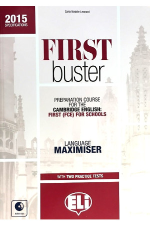 First Buster Language Maximiser + 2 Practice Tests & Audio CDs* - FCE EXAM (B2) | Litterula