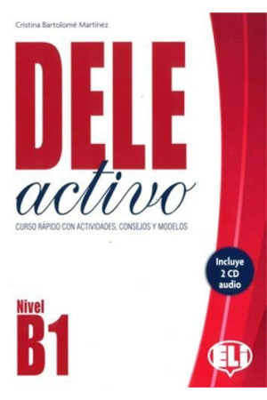 DELE Activo Nivel B1 Libro + CD - DELE | Litterula