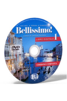 Bellissimo! 1 A1 Compatta Ed. Libro Digitale DVD-ROM