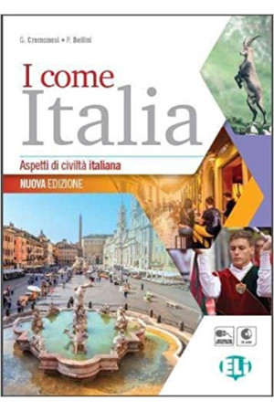 I Come Italia Nuova Ed. Libro dello Studente + CD Audio - Pasaulio pažinimas | Litterula