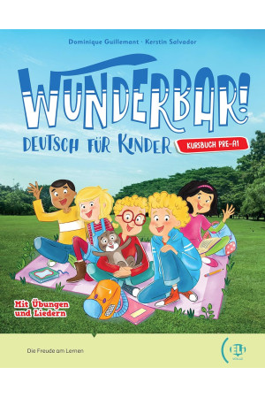 Wunderbar! Pre-A1 Kursbuch + ELI Link App (vadovėlis) - Wunderbar! | Litterula