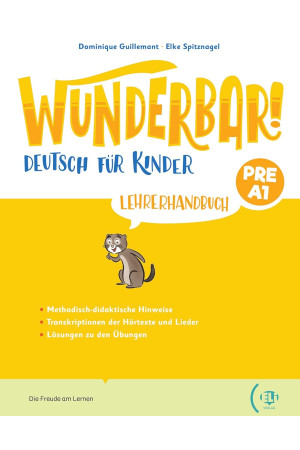 Wunderbar! Pre-A1 Lehrerhandbuch + Audio CD - Wunderbar! | Litterula