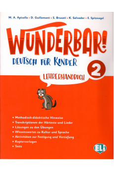 Wunderbar! 2 A1 Lehrerhandbuch + Audio CDs