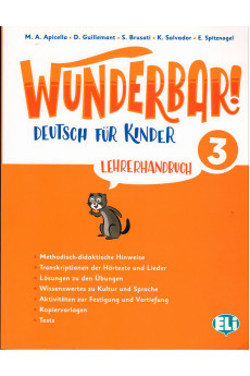 Wunderbar! 3 A2.1 Lehrerhandbuch + Audio CDs