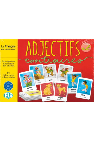 Adjectifs et Contraires A1/B1 - Žaidimai | Litterula