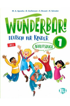 Wunderbar! 1 A1.1 Arbeitsbuch + Audio CD (pratybos)