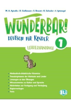 Wunderbar! 1 A1.1 Lehrerhandbuch + Audio CDs