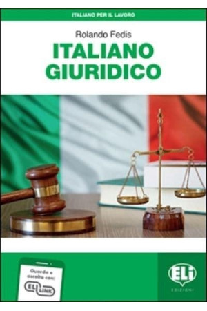 Italiano Giuridico B1/B2 Libro + ELI Link App - Įvairių profesijų | Litterula
