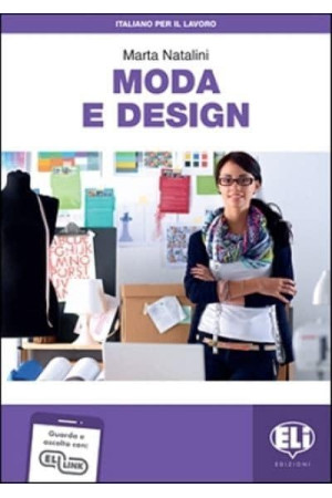 Moda e Design B1/B2 Libro + ELI Link App - Įvairių profesijų | Litterula