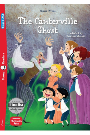 Young 3: The Canterville Ghost. Book + Multimedia Files - Pradinis (1-4kl.) | Litterula