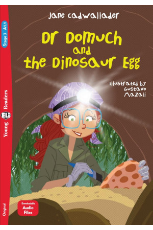 Young 3: Dr Domuch and the Dinosaur Egg. Book + Audio Files - Pradinis (1-4kl.) | Litterula