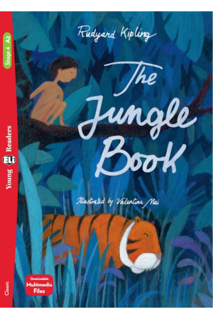 Young 4: The Jungle Book. Book + Multimedia Files - Pradinis (1-4kl.) | Litterula
