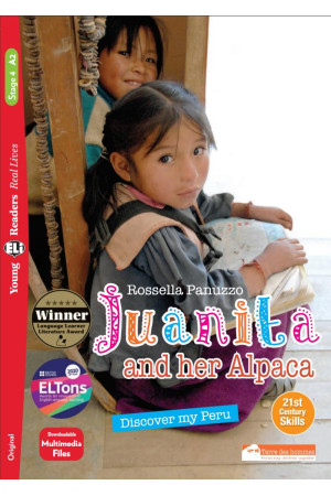 Young 4: Juanita and her Alpaca. Book + Multimedia Files - Pradinis (1-4kl.) | Litterula