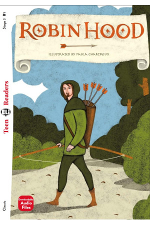 Teens B1: Robin Hood. Book + Audio Files - B1 (7-8kl.) | Litterula