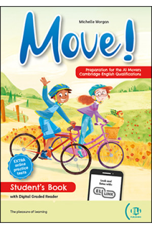 Move! YLE A1 Movers Student s Book + Digital Book & ELI Link - Cambridge Young Learners English (Pre A1-A2) | Litterula