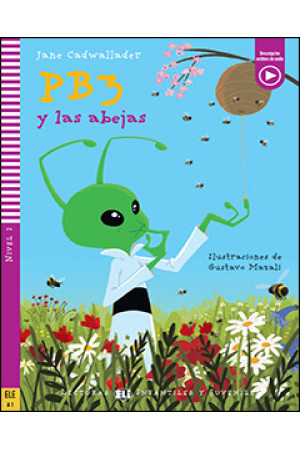 Infantiles A1: PB3 y las Abejas. Libro + Audio Files - PRADINIS (1-4kl.) | Litterula