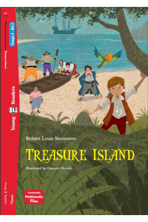 Young 3: Treasure Island. Book + Multimedia Files - Pradinis (1-4kl.) | Litterula