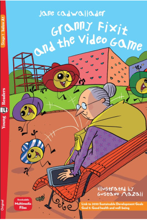 Young 1: Granny Fixit and the Video Game. Book + Multimedia Files - Pradinis (1-4kl.) | Litterula