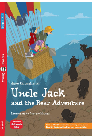 Young 3: Uncle Jack and the Bear Adventure. Book + Multimedia Files - Pradinis (1-4kl.) | Litterula