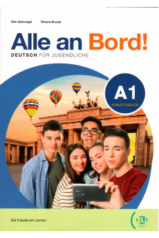 Alle an Bord! A1 Arbeitsbuch + ELI Link Digital Book (pratybos)