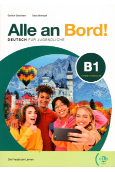 Alle an Bord! B1 Arbeitsbuch + ELI Link Digital Book (pratybos)
